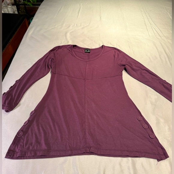 Beautiful purple/wine tunic size s/m - Picture 7 of 11